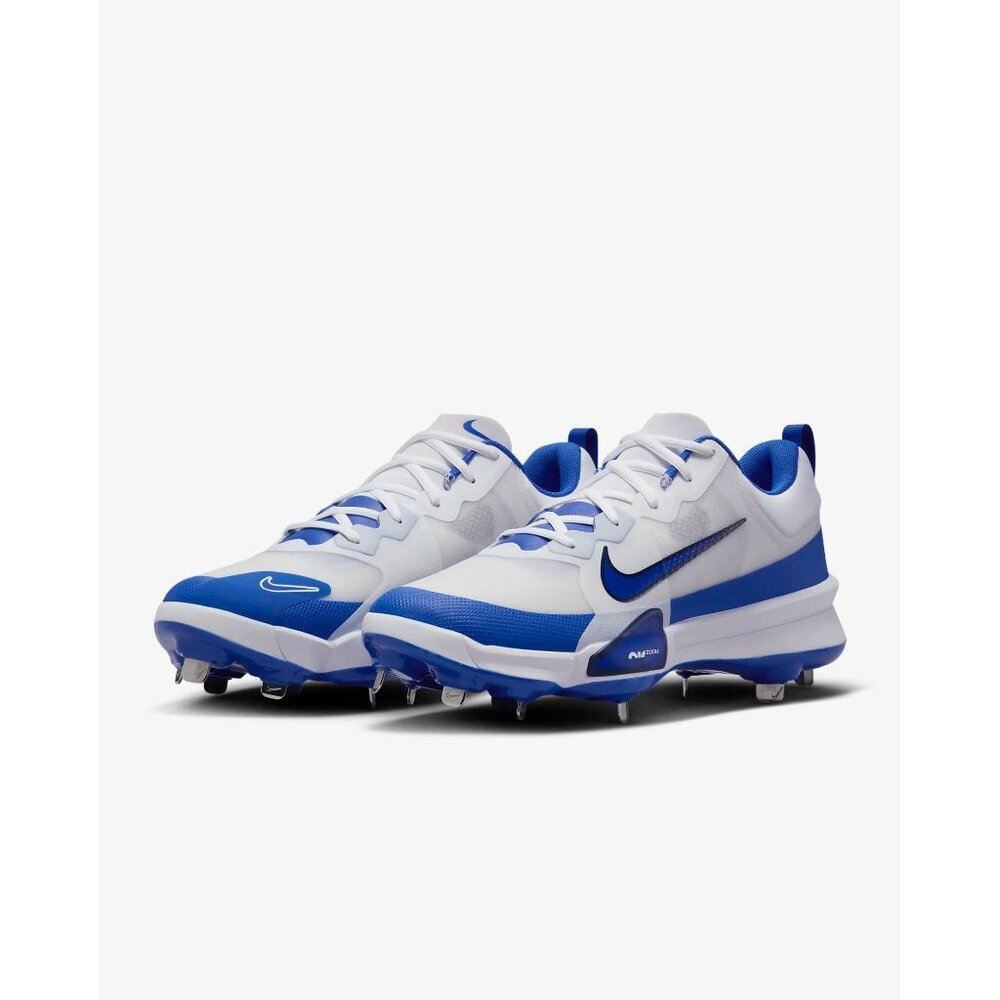 Nike Mens Force Zoom Trout 9 Pro Metal Baseball Cleats FB2907-101 Blue Size 7